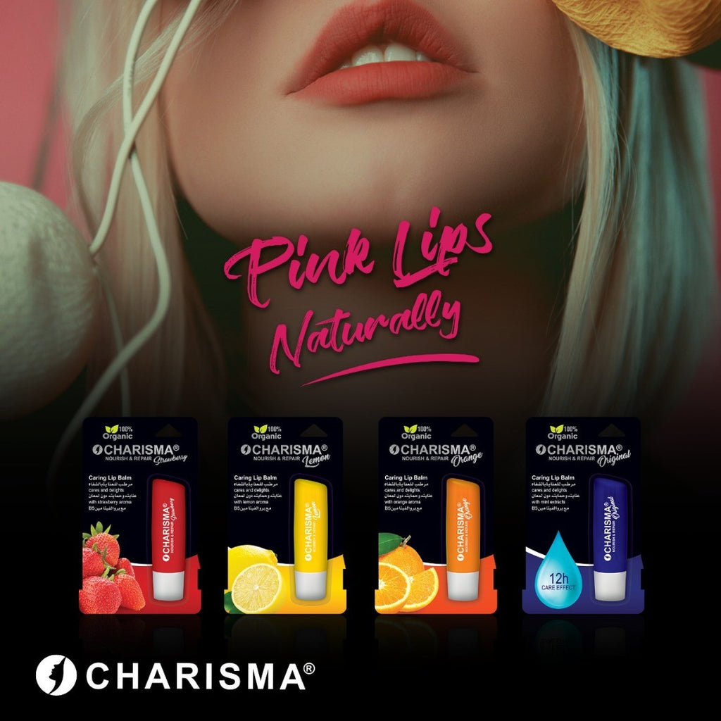 Say Hello to Happy Lips with "Charisma Caring Lip Balm Chapstick