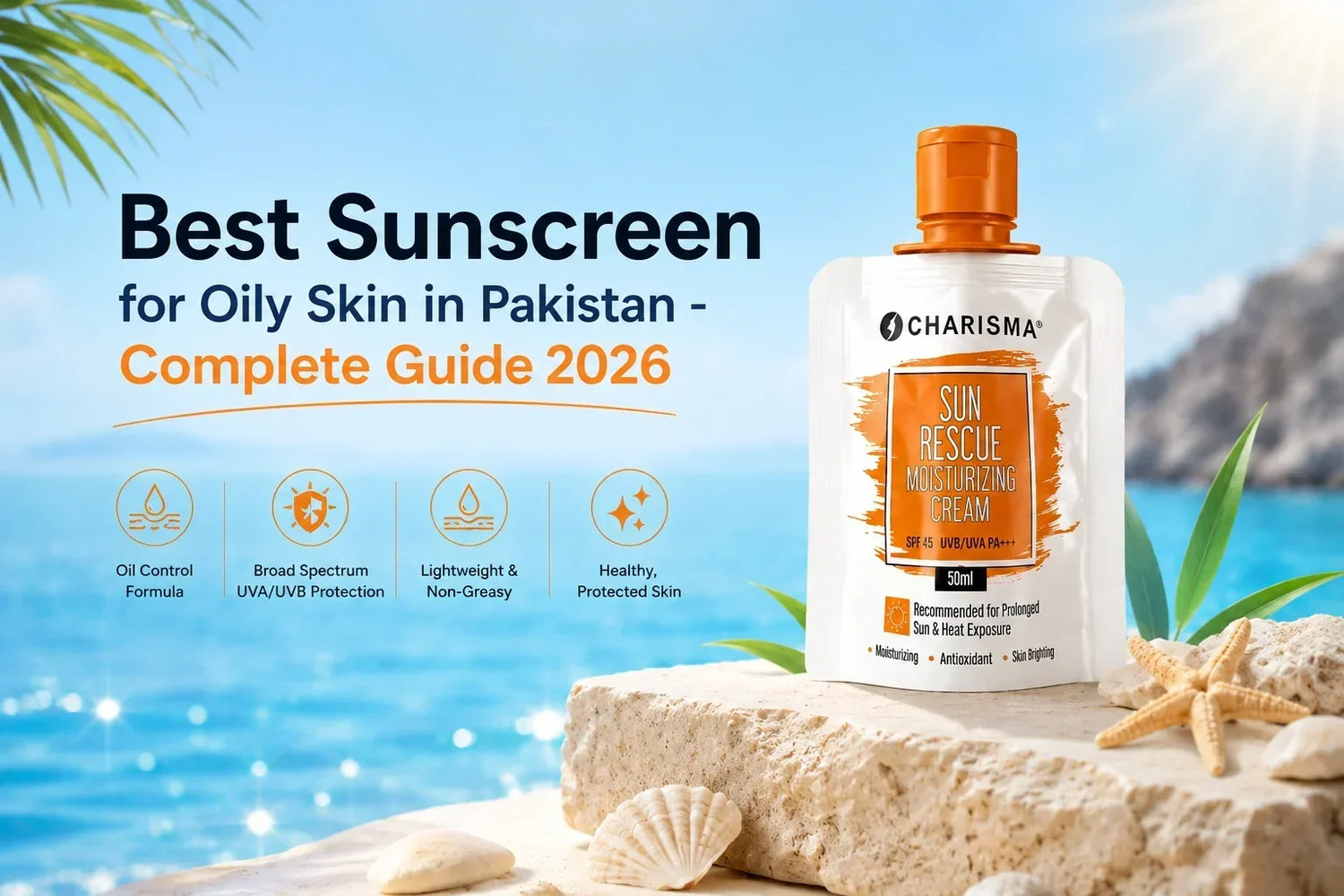    best sunscreen for oily skin in Pakistan