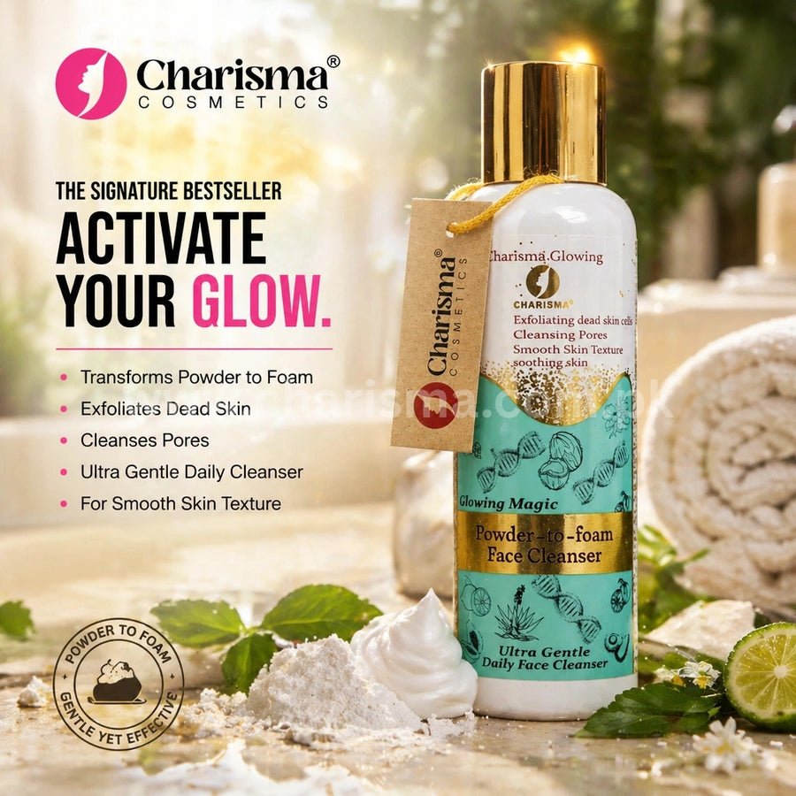 Powder to Foam Face Cleanser