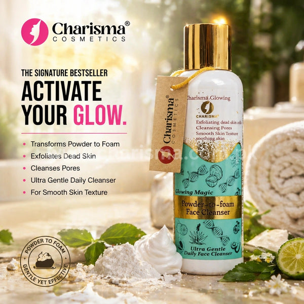 Powder to Foam Face Cleanser