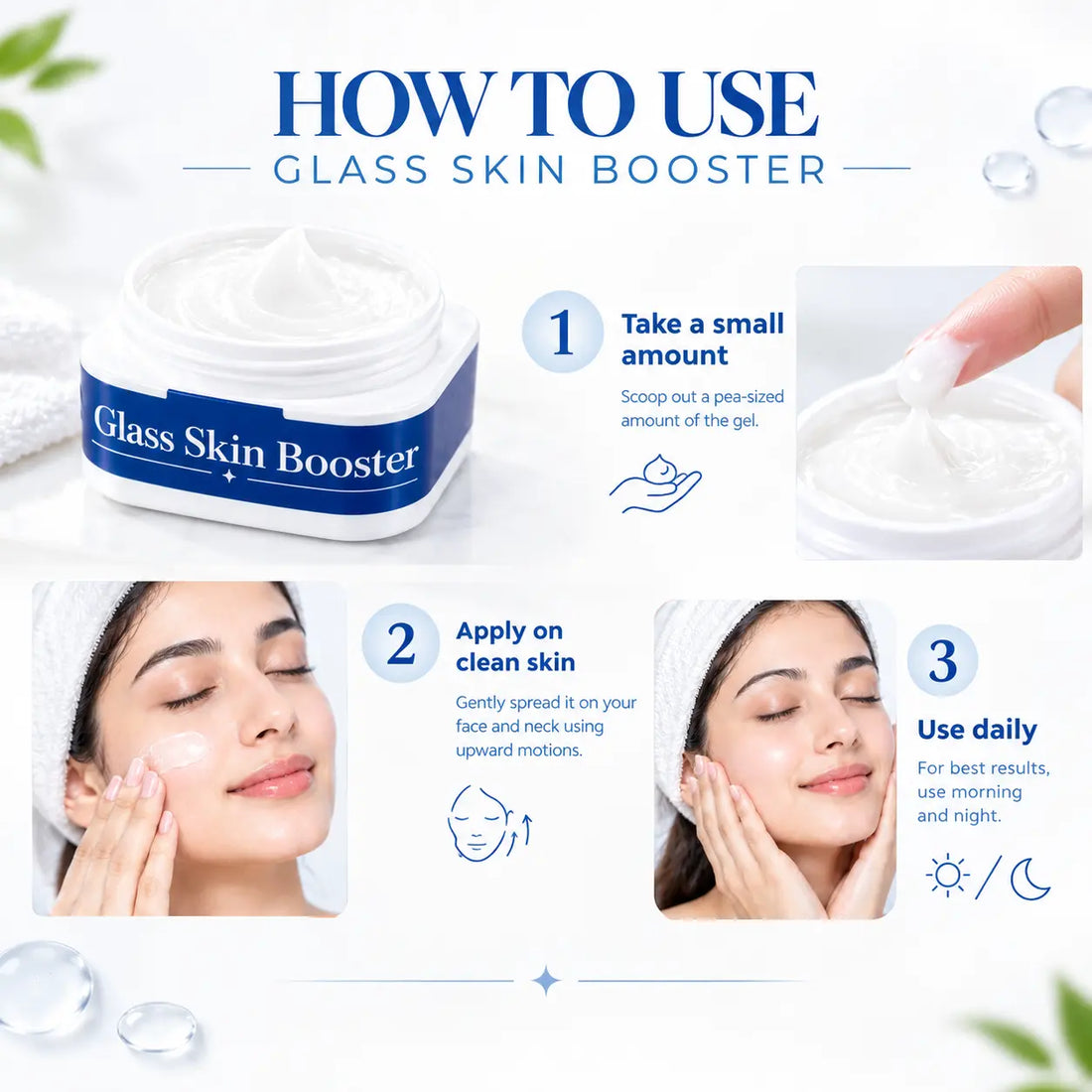 Charisma Korean Glass Skin Booster – Hydra-Lock Hydrating Face Booster 25g