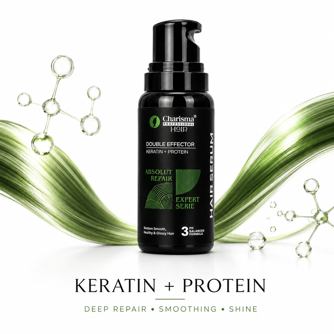 Charisma Double Effector Hair Serum bottle