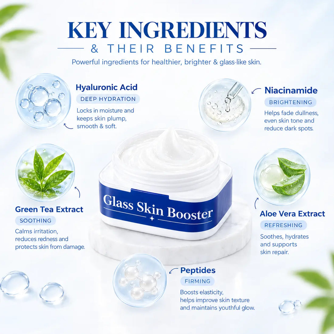 Charisma Korean Glass Skin Booster – Hydra-Lock Hydrating Face Booster 25g