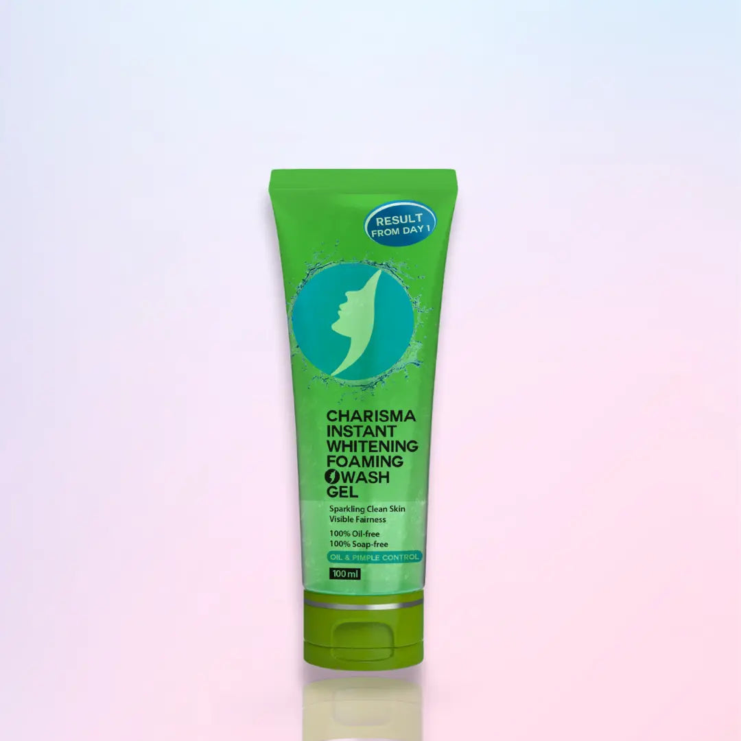Charisma foaming face wash tube