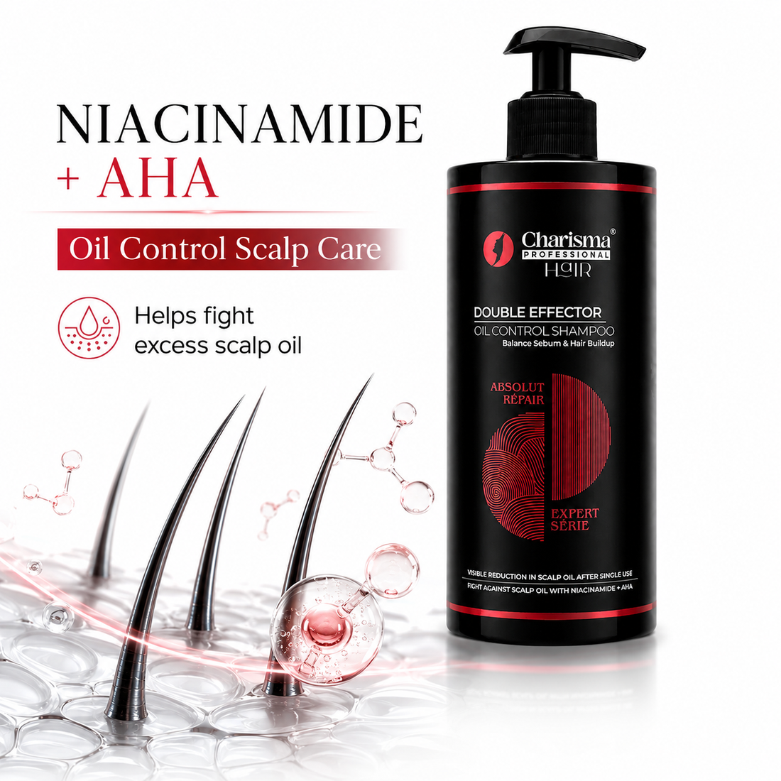 Charisma Oil Control Shampoo with Niacinamide