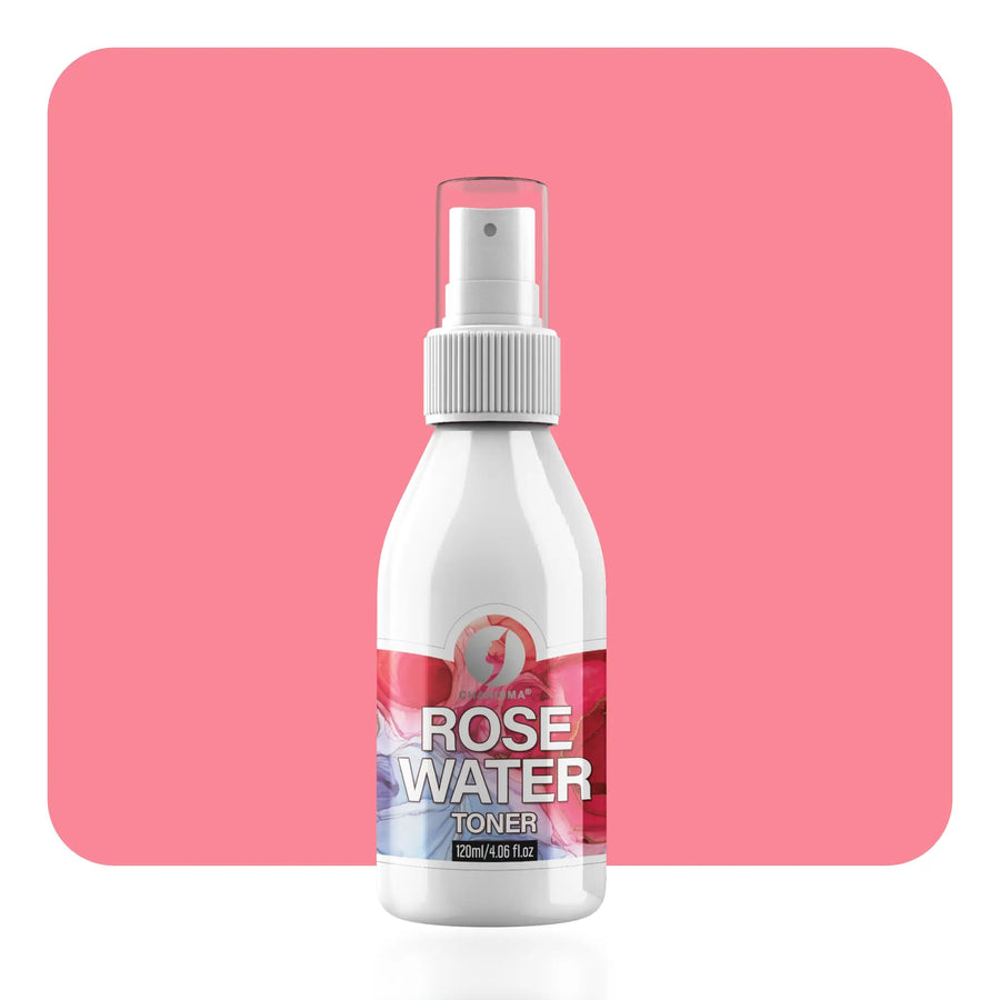 Charisma Rose Water Toner – pure rose water for skin toning and hydration.