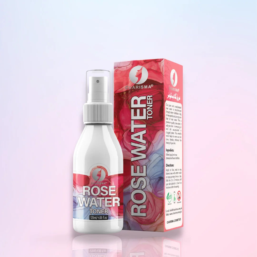 Rose Water Toner bottle – Charisma Cosmetics