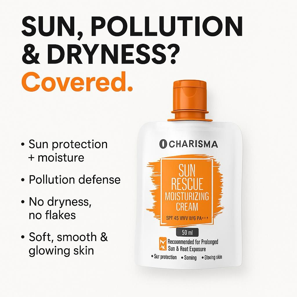 Charisma Sun Rescue sunblock tube