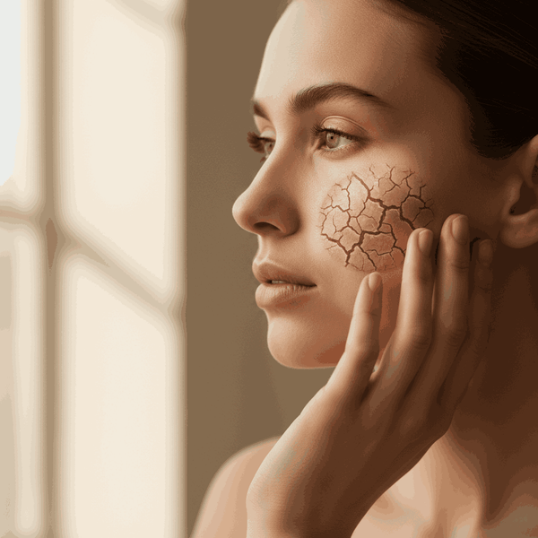 Glow Fades and Dry Skin Becomes Clearly Visible