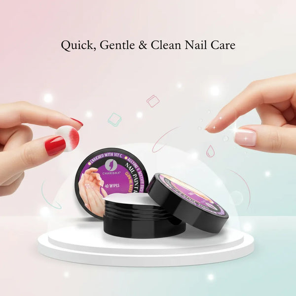 Nail Paint Remover - 40 Wipes