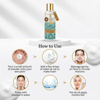 Powder to Foam Face Cleanser