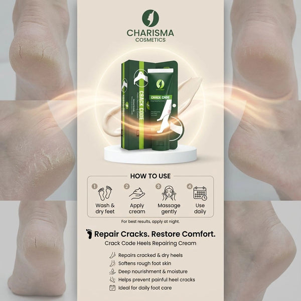 Crack Code Heels Repairing Cream